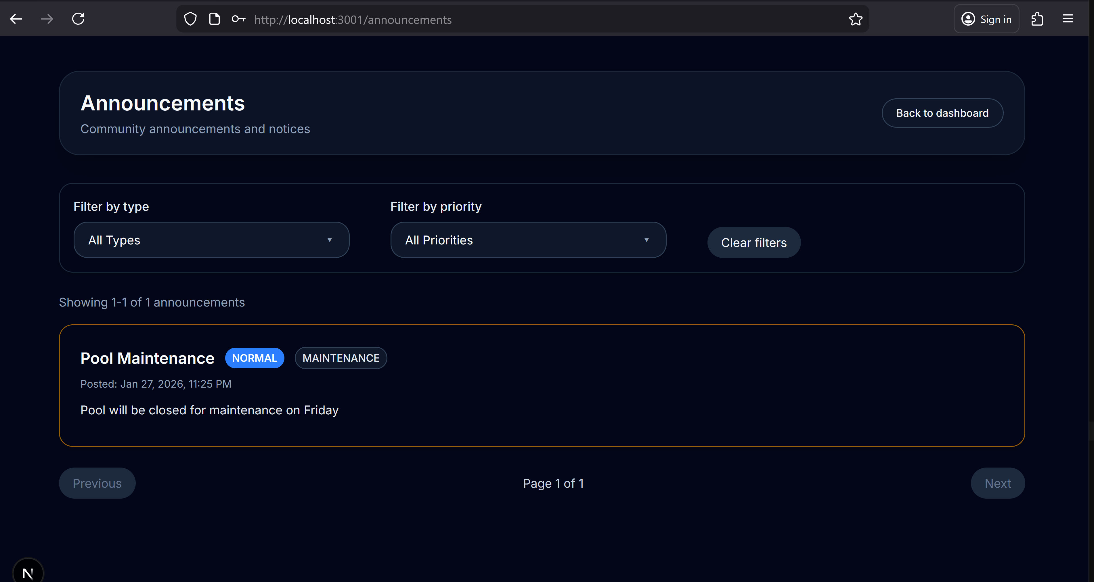 NeighbourOps screenshot